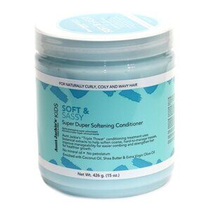 Aunt Jackie's Kids Soft & Sassy Super Duper Softening Conditioner 15 oz 426g